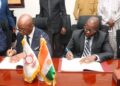 Fin de la mission de Travail du Président de la BOAD au Niger:  Signature de deux conventions entre Niger et la BOAD:  60,6 milliards de FCFA pour renforcer les secteurs énergétique et agricole