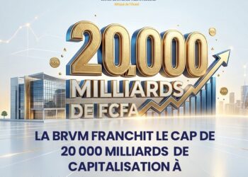 COMMUNIQUE DE PRESSE: LA BRVM FRANCHIT LE CAP DES 20 000 MILLIARDS DE FCFA